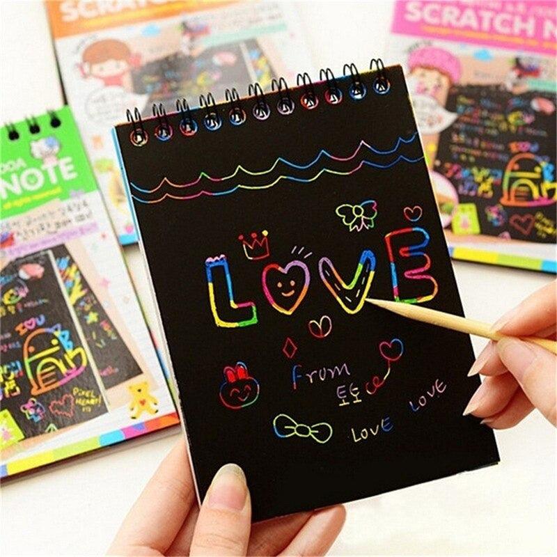 Washable ABC Doodle & Colouring Canvas Mat + Free Magic Notebook