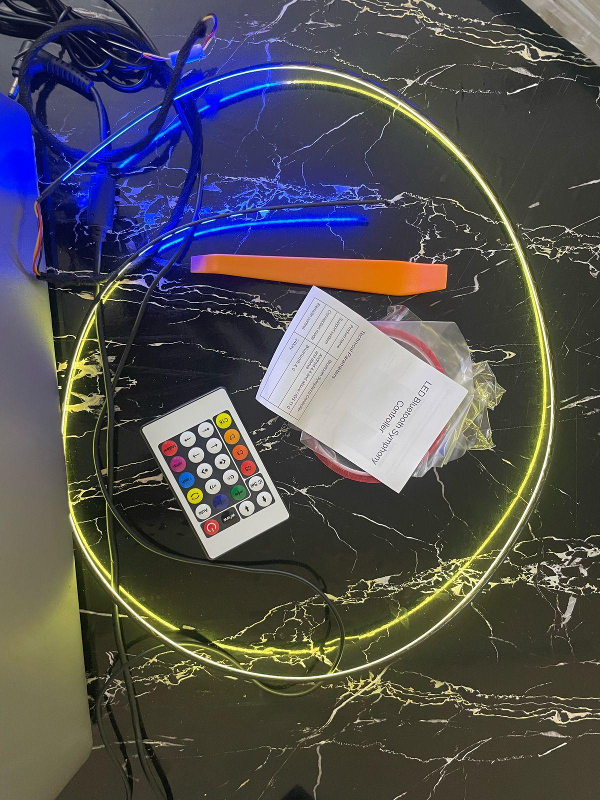 Car Dashboard Ambient Lights | Remote & App Control + Music Sync