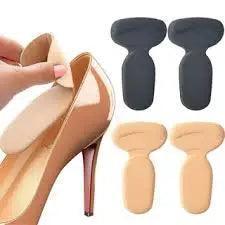 Sticky T-shaped pads for high heels. Stops slipping & adds arch comfort. Fits most shoes.
