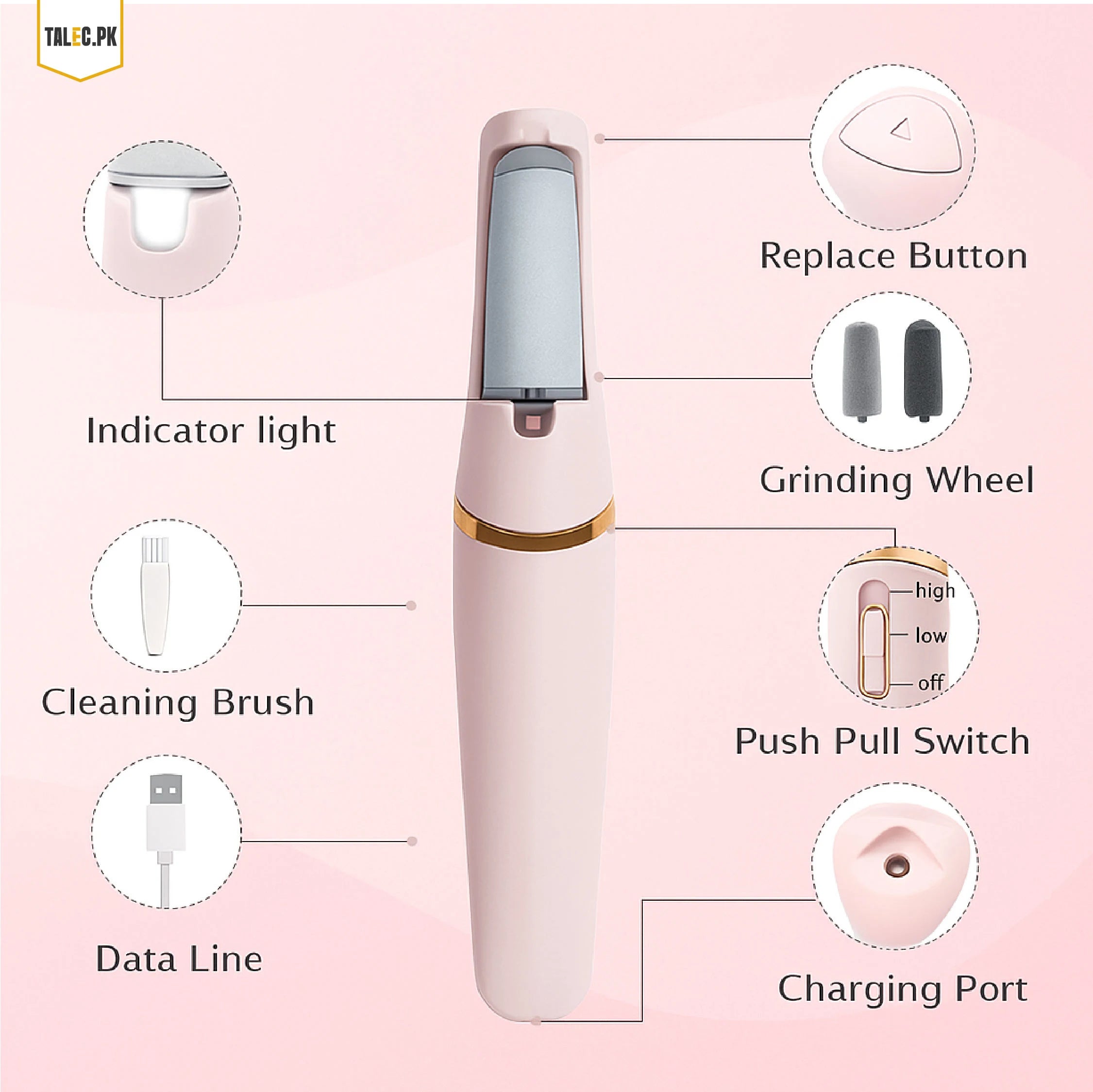 Electronic Foot Pedicure