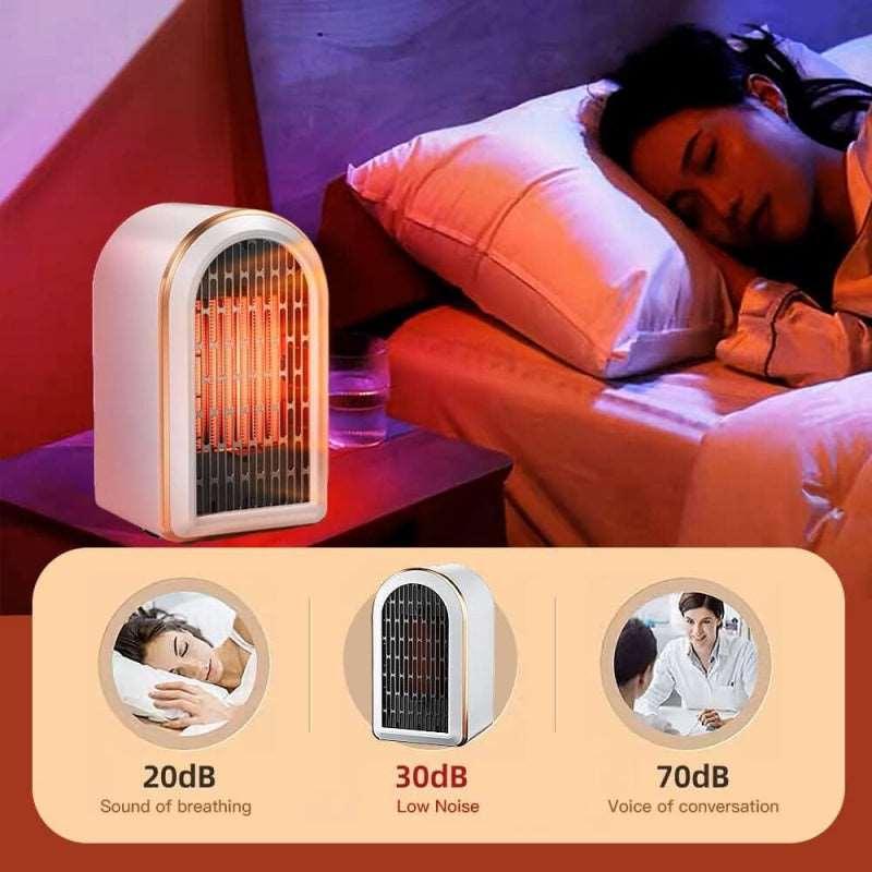 Portable heater, 1200 watts, heats small rooms. 50% off today! 