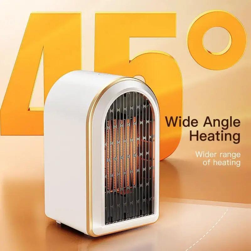 Portable heater, 1200 watts, heats small rooms. 50% off today! 