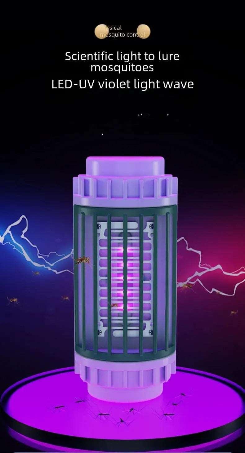  Indoor insect trap with light that attracts & kills mosquitoes. Plugs in, safe for homes with children & pets.