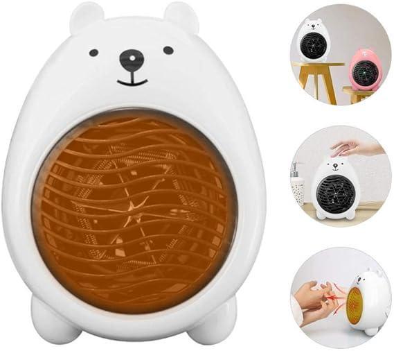 Adorable mini bear portable heater, 400W. Heats up small spaces fast! 50% off today only.