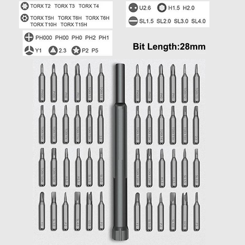 Compact screwdriver kit with 24 interchangeable bits for various repairs (50% off today).