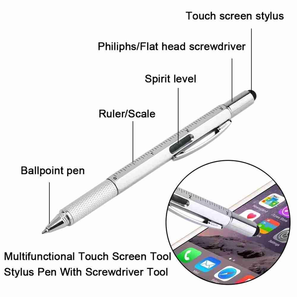 7 in 1 Touch Screen Stylus Ballpoint Pen with Screwdriver - TALEC | Shop Dill Khol K