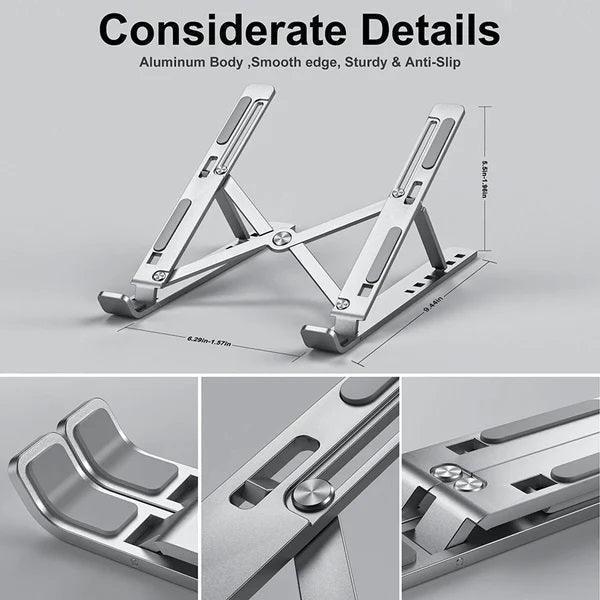 Talec's Folding Adjustable Aluminum Laptop Stand