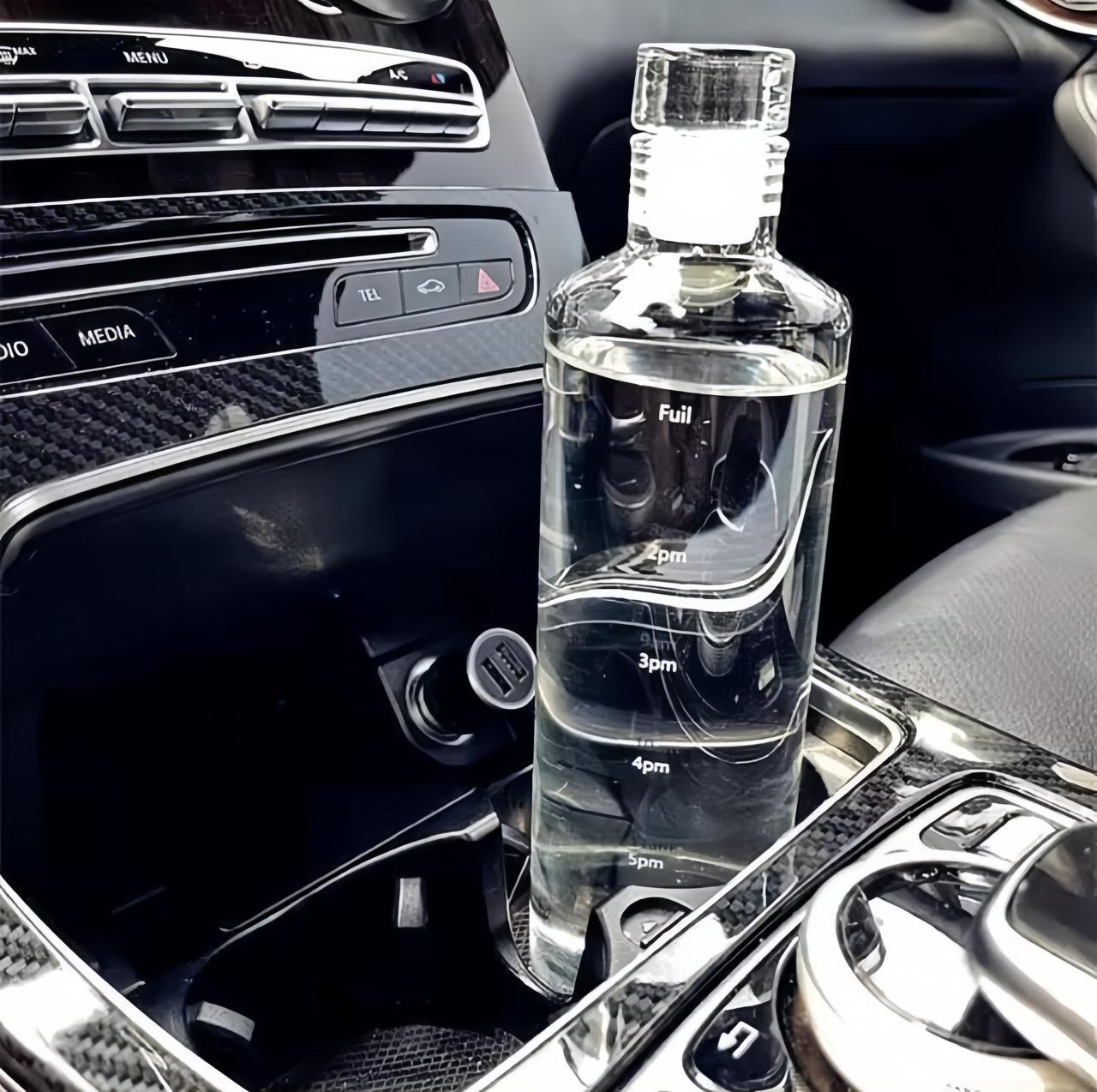 Transparent Water Bottle – Stay Hydrated in Style !