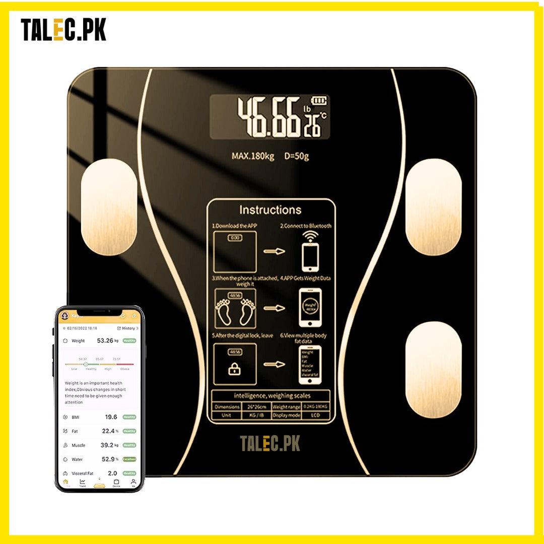 Smart Bluetooth Weight Scale | Track. Improve. Stay Fit!