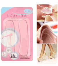 Sticky gel pads (1 pair) for comfortable shoes. Stops blisters & absorbs shock.