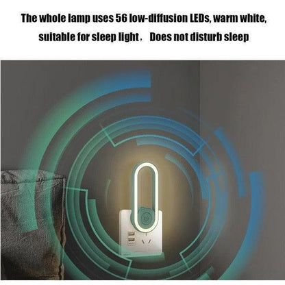 Ultrasonic Pest Repeller with Ambient Night Light