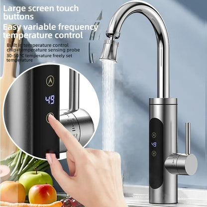 Instant Hot Water Tap with Temperature Control